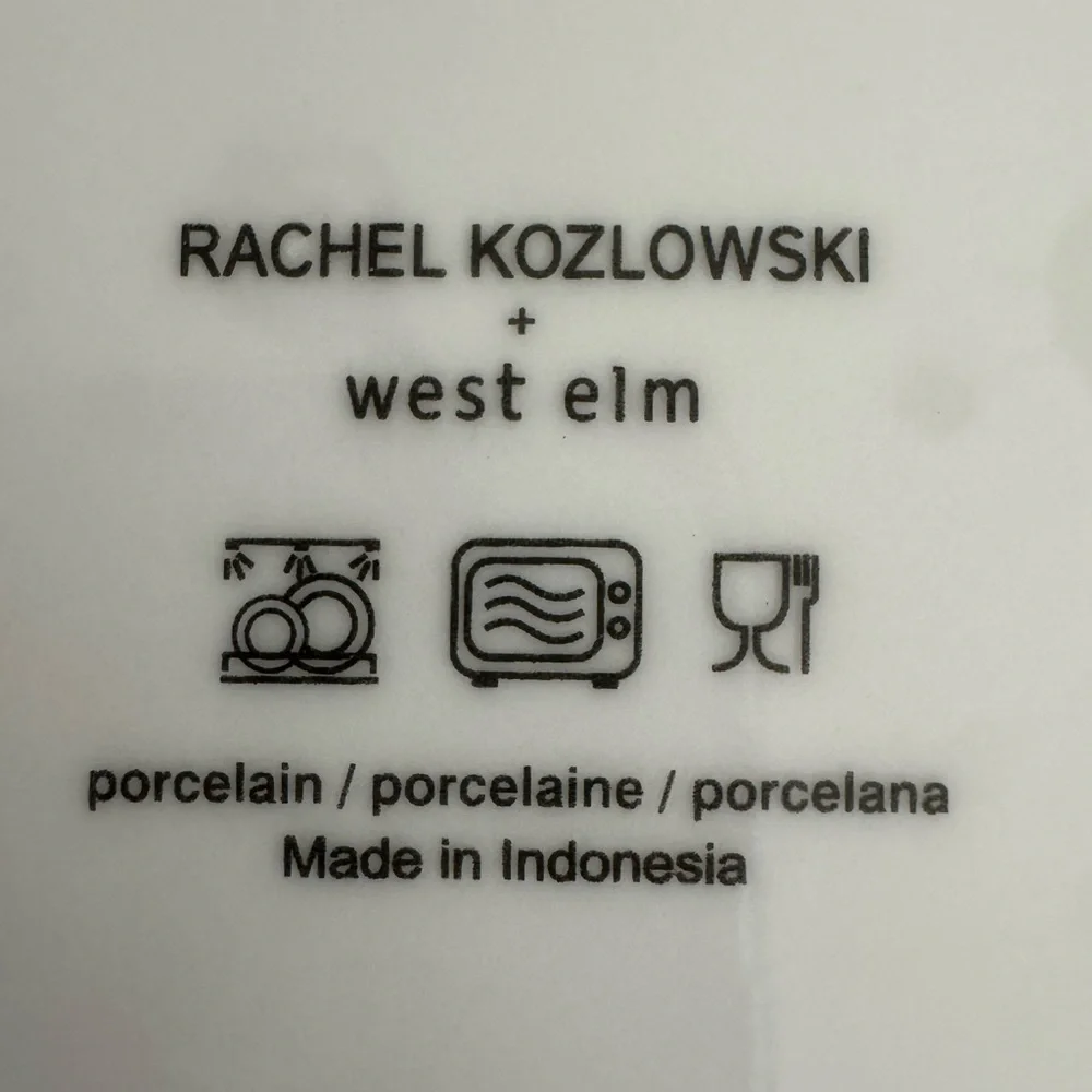 West Elm Rachel Kozlowski Dapper‎ Animal Owl Plate